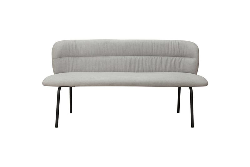 Matbänk Casey Antracit - Antracit - Möbler - Fåtölj & stolar - Sittbänk - Bänk med ryggstöd