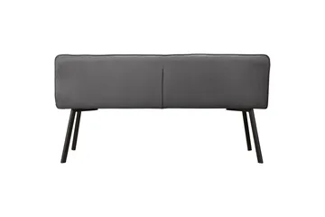 Matbänk Taylor Antracit - Antracit - Möbler - Fåtölj & stolar - Sittbänk - Bänk med ryggstöd