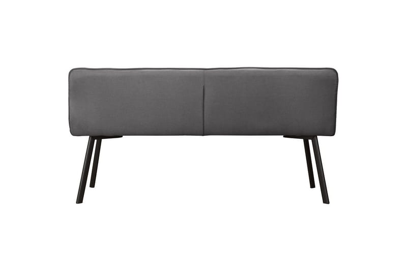 Matbänk Taylor Antracit - Antracit - Möbler - Fåtölj & stolar - Sittbänk - Bänk med ryggstöd