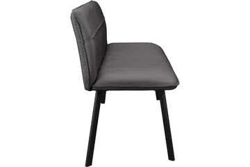 Matbänk Taylor Antracit - Antracit - Möbler - Fåtölj & stolar - Sittbänk - Bänk med ryggstöd