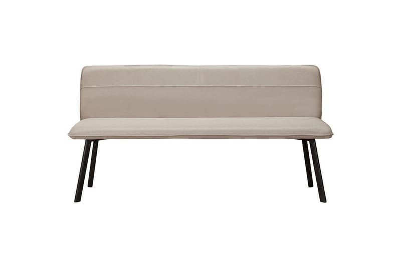 Matbänk Taylor Kräm - Kräm - Möbler - Fåtölj & stolar - Sittbänk - Bänk med ryggstöd