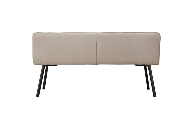 Matbänk Taylor Kräm - Kräm - Möbler - Fåtölj & stolar - Sittbänk - Bänk med ryggstöd