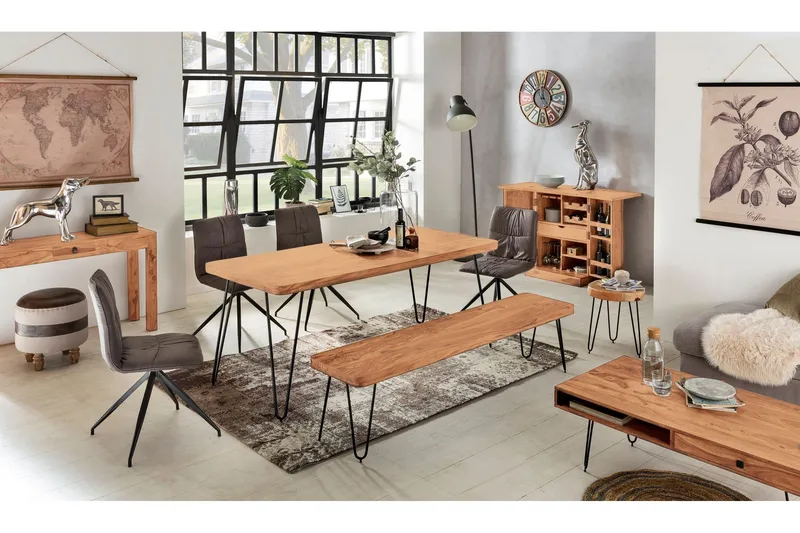Meleana Sittbänk - Brun - Möbler - Fåtölj & stolar - Sittbänk