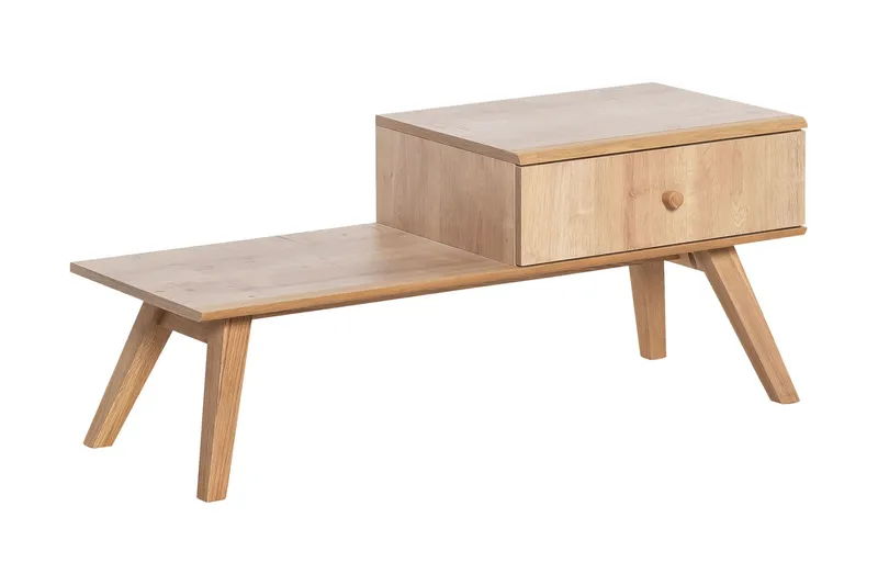 Nature Bänk med Förvaring Trä/Natur - VOX - Möbler - Fåtölj & stolar - Sittbänk - Sittbänk med förvaring