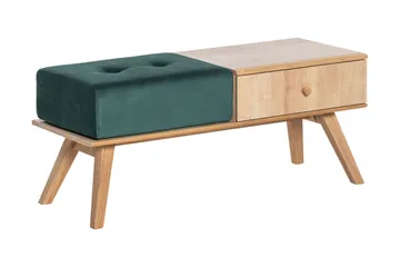 Nature Bänk med Förvaring Trä/Natur - VOX - Möbler - Fåtölj & stolar - Sittbänk