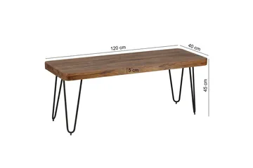 Ropka Sittbänk - Trä/natur - Möbler - Fåtölj & stolar - Sittbänk