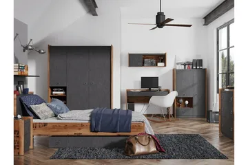 Rathmore Sängkista 140 cm - Grå - Möbler - Fåtölj & stolar - Sittbänk - Sängbänk