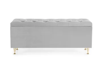 Royal Velvet Sängkista - Ljusgrå - Möbler - Säng - Sängtillbehör & sänggavel - Sängförvaring