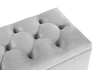 Royal Velvet Sängkista - Ljusgrå - Möbler - Säng - Sängtillbehör & sänggavel - Sängförvaring