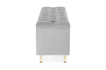 Royal Velvet Sängkista - Ljusgrå - Möbler - Säng - Sängtillbehör & sänggavel - Sängförvaring