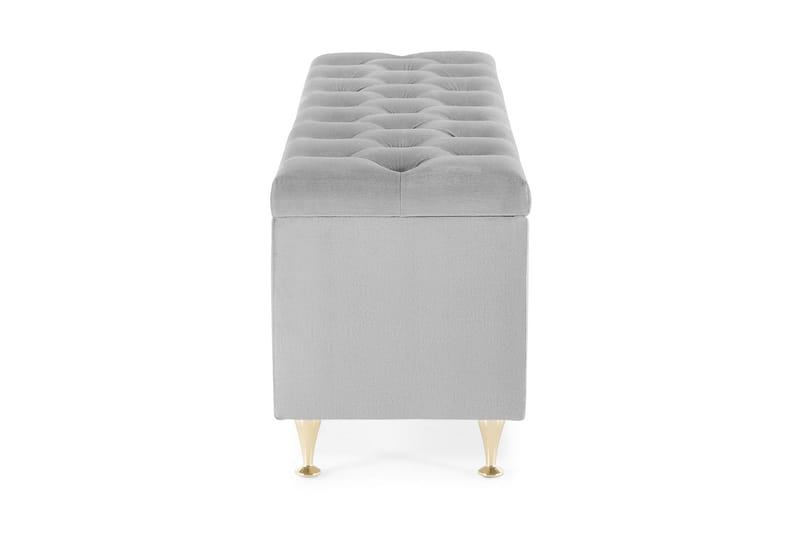 Royal Velvet Sängkista - Ljusgrå - Möbler - Säng - Sängtillbehör & sänggavel - Sängförvaring