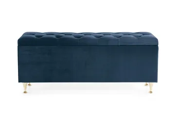 Royal Velvet Sängkista - Mörkblå - Möbler - Säng - Sängtillbehör & sänggavel - Sängförvaring