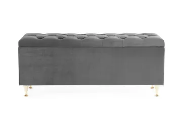 Royal Velvet Sängkista - Mörkgrå - Möbler - Säng - Sängtillbehör & sänggavel - Sängförvaring