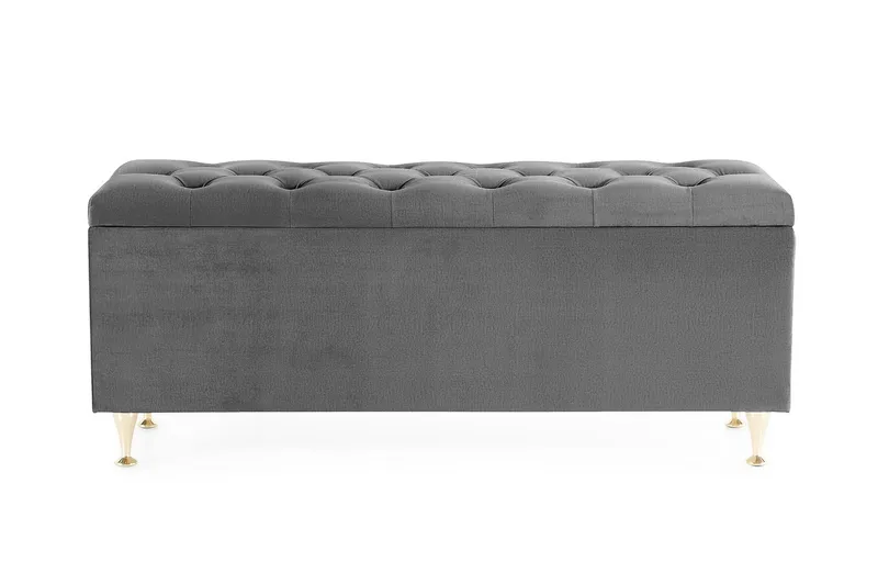 Royal Velvet Sängkista - Mörkgrå - Möbler - Säng - Sängtillbehör & sänggavel - Sängförvaring