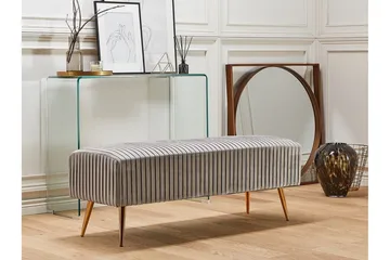 Salbertand Bänk - Grå - Möbler - Fåtölj & stolar - Sittbänk