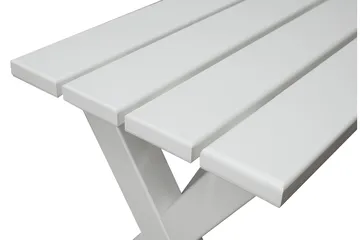 Scottsdale Sittbänk 140 cm Vit - KWA - Möbler - Fåtölj & stolar - Sittbänk