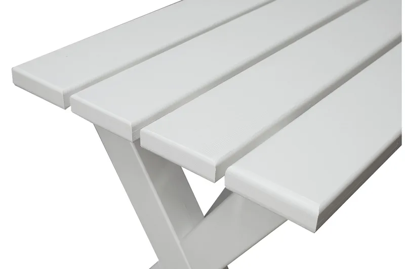 Scottsdale Sittbänk 140 cm Vit - KWA - Möbler - Fåtölj & stolar - Sittbänk