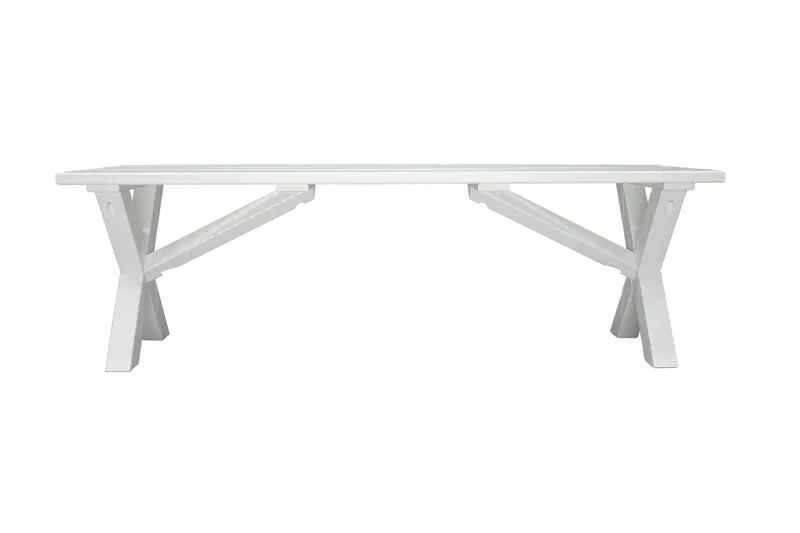 Scottsdale Sittbänk 140 cm Vit - KWA - Möbler - Fåtölj & stolar - Sittbänk