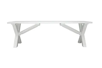 Scottsdale Sittbänk 140 cm Vit - KWA - Möbler - Fåtölj & stolar - Sittbänk