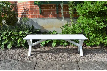 Scottsdale Sittbänk 140 cm Vit - KWA - Möbler - Fåtölj & stolar - Sittbänk