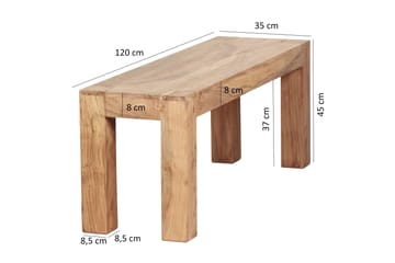 Selakovic Sittbänk - Brun - Möbler - Fåtölj & stolar - Sittbänk