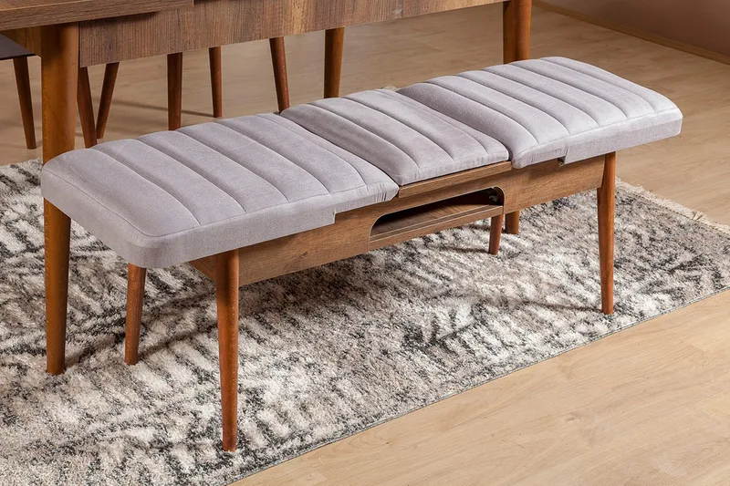 Shundrea Bänk 51 cm - Valnöt - Möbler - Fåtölj & stolar - Sittbänk