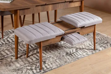 Shundrea Bänk 51 cm - Valnöt - Möbler - Fåtölj & stolar - Sittbänk