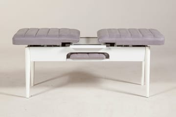 Shundrea Bänk 51 cm - Vit - Möbler - Fåtölj & stolar - Sittbänk