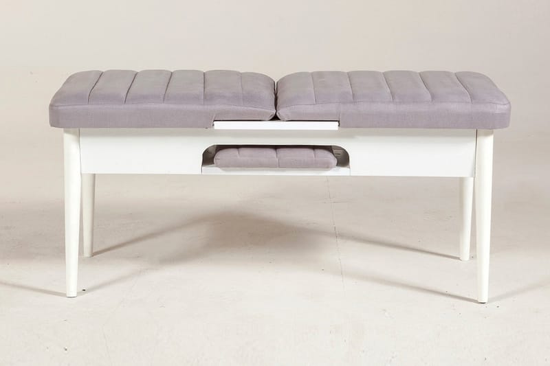 Shundrea Bänk 51 cm - Vit - Möbler - Fåtölj & stolar - Sittbänk