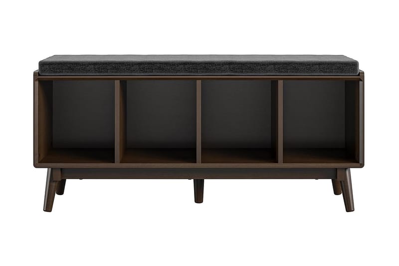 Sittbänk Brittany 118 cm Brun - Novogratz - Möbler - Fåtölj & stolar - Sittbänk