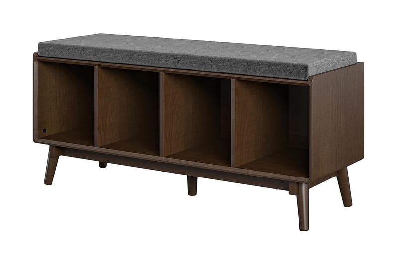 Sittbänk Brittany 118 cm Brun - Novogratz - Möbler - Fåtölj & stolar - Sittbänk
