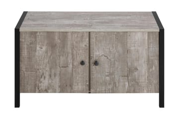 Sittbänk Canford 80 cm - Grå|Svart - Möbler - Fåtölj & stolar - Sittbänk - Sittbänk med förvaring