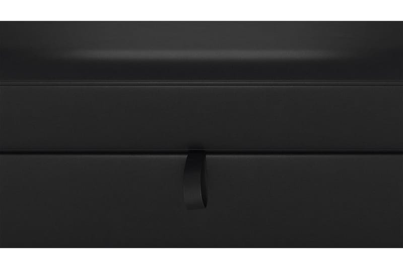 Sittbänk Hartford 130 cm Konstläer/Svart - Dorel Home - Möbler - Fåtölj & stolar - Sittbänk - Sittbänk med förvaring