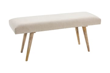 Sittbänk Nagos - Beige - Möbler - Fåtölj & stolar - Sittbänk