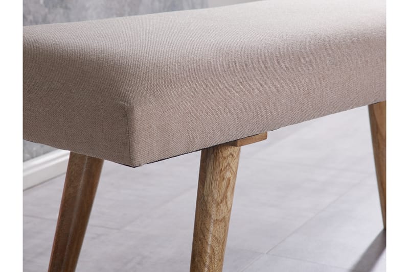 Sittbänk Nagos - Beige - Möbler - Fåtölj & stolar - Sittbänk