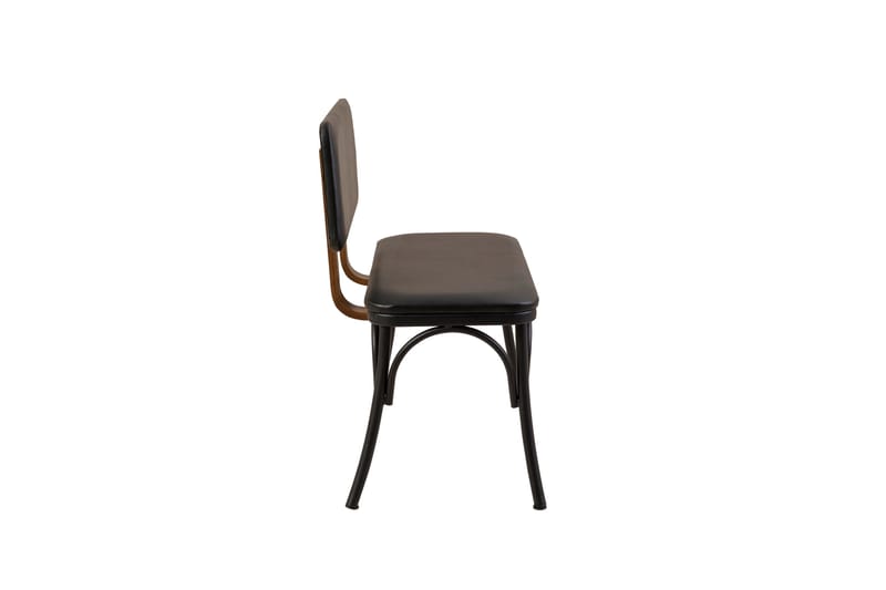 Sittbänk Oliver 100x41 cm Svart - Hanah Home - Möbler - Fåtölj & stolar - Sittbänk - Bänk med ryggstöd