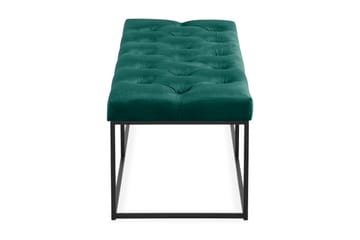 Sittbänk Rebeca 120 cm Djuphäftad - Grön - Möbler - Fåtölj & stolar - Sittbänk