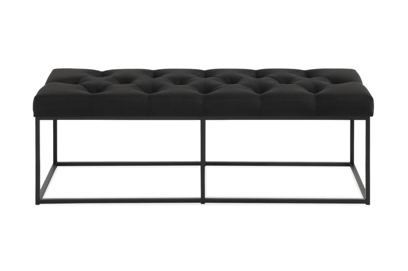 Sittbänk Rebeca 120 cm Djuphäftad - Svart - Sittbänk - Hallbänk Sittbänk Rebeca 120 cm Djuphäftad - Svart - Sittbänk - Hallbänk