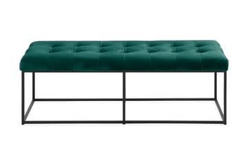 Sittbänk Rebeca 120 cm Square - Grön - Möbler - Fåtölj & stolar - Sittbänk