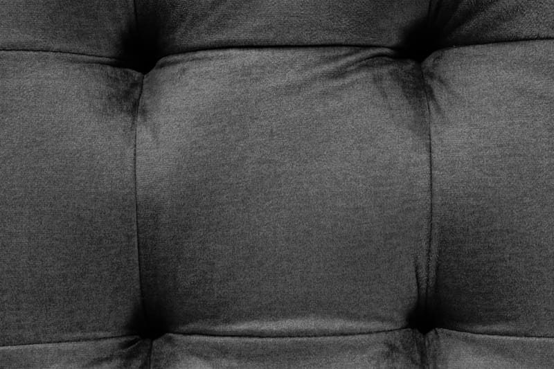 Sittbänk Rebeca 120 cm Square - Mörkgrå - Möbler - Fåtölj & stolar - Sittbänk
