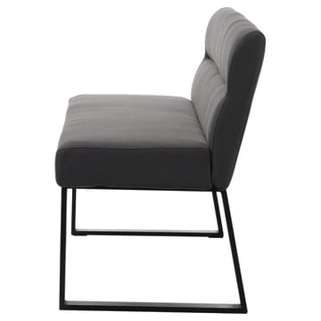Stafford 2-sits Sittbänk med rygg - Antracit - Möbler - Fåtölj & stolar - Sittbänk - Bänk med ryggstöd
