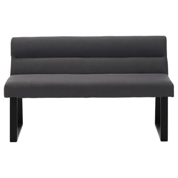 Stafford 2-sits Sittbänk med rygg - Antracit - Möbler - Fåtölj & stolar - Sittbänk - Bänk med ryggstöd
