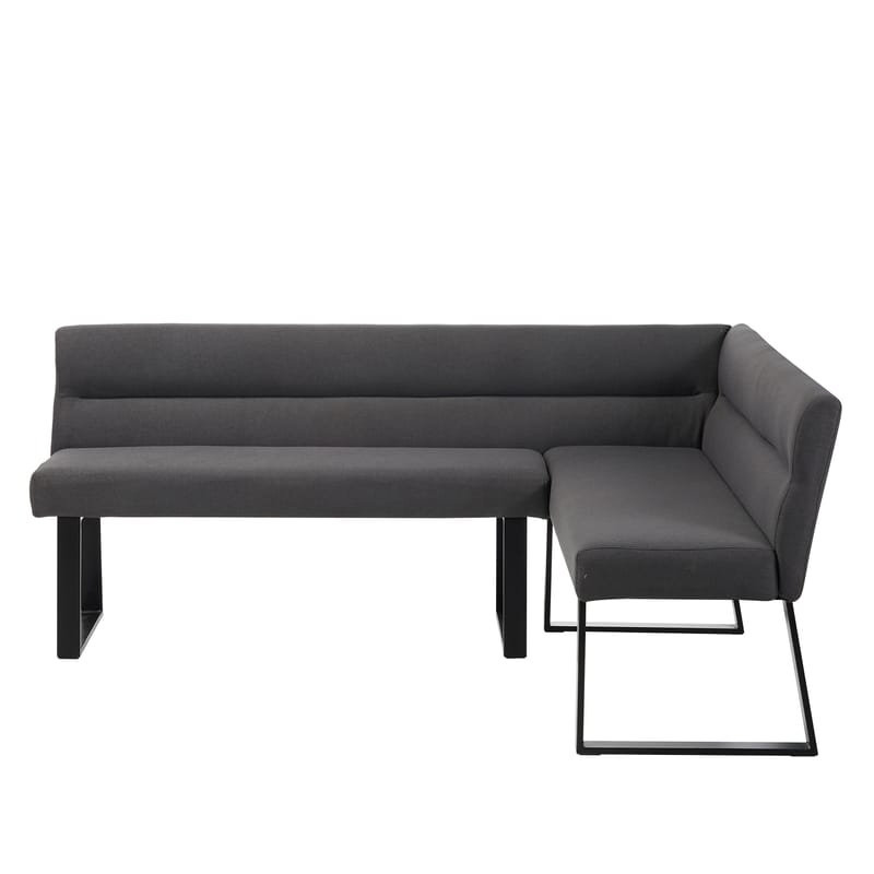 Stafford 4-sits L-formad Sittbänk med rygg - Antracit - Möbler - Fåtölj & stolar - Sittbänk - Bänk med ryggstöd
