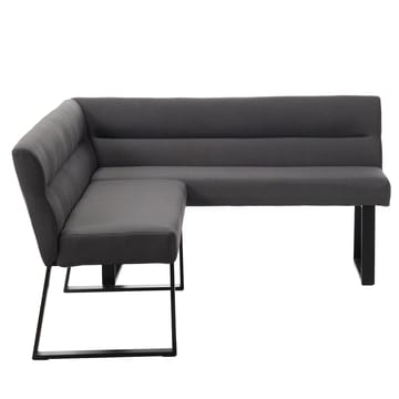 Stafford 4-sits L-formad Sittbänk med rygg - Antracit - Möbler - Fåtölj & stolar - Sittbänk - Bänk med ryggstöd