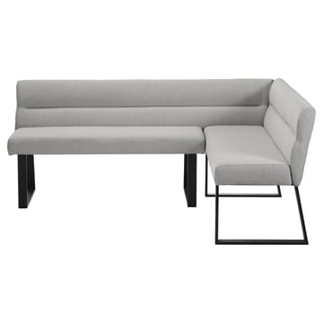Stafford 4-sits L-formad Sittbänk med rygg - Ljusgrå - Möbler - Fåtölj & stolar - Sittbänk - Bänk med ryggstöd