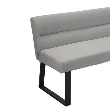 Stafford 4-sits L-formad Sittbänk med rygg - Ljusgrå - Möbler - Fåtölj & stolar - Sittbänk - Bänk med ryggstöd
