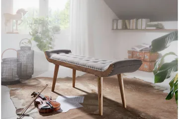 Timiothy Sittbänk - Grå - Möbler - Fåtölj & stolar - Sittbänk