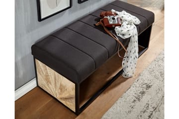 Tultered Sittbänk 105 cm - Svart - Möbler - Fåtölj & stolar - Sittbänk