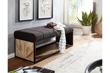 Tultered Sittbänk 105 cm - Svart - Möbler - Fåtölj & stolar - Sittbänk