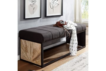 Tultered Sittbänk 105 cm - Svart - Möbler - Fåtölj & stolar - Sittbänk